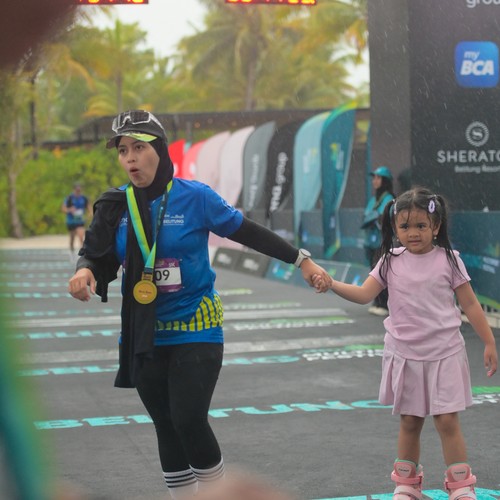 Race photo from Belitung Multisport Festival
