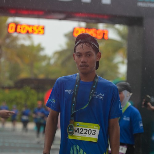 Race photo from Belitung Multisport Festival