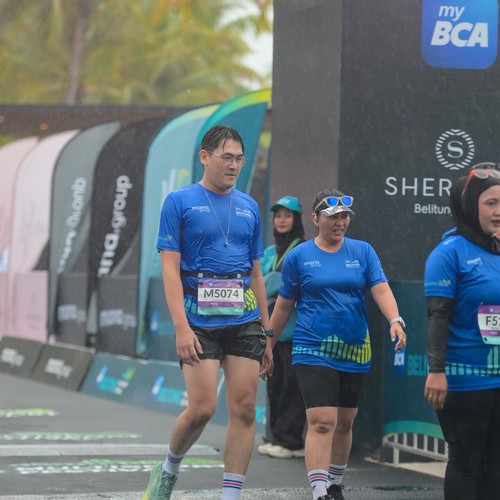 Race photo from Belitung Multisport Festival