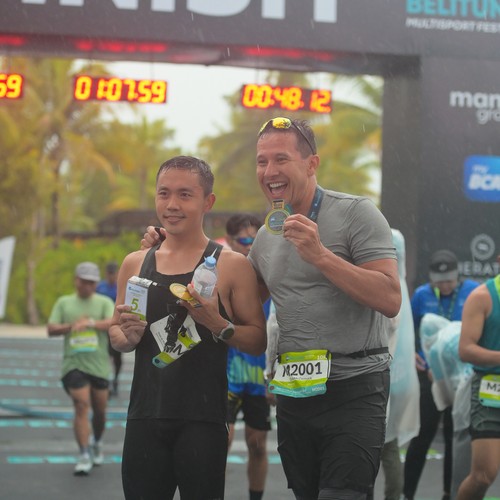 Race photo from Belitung Multisport Festival