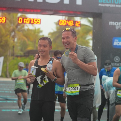 Race photo from Belitung Multisport Festival