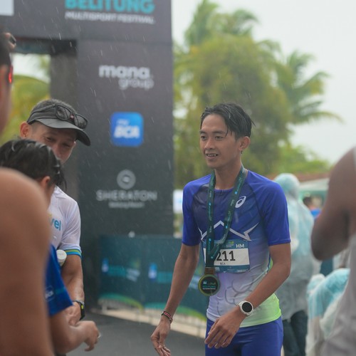 Race photo from Belitung Multisport Festival