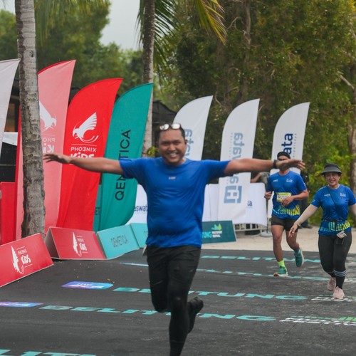 Race photo from Belitung Multisport Festival