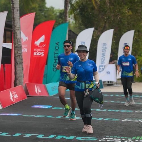 Race photo from Belitung Multisport Festival