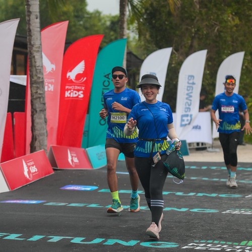 Race photo from Belitung Multisport Festival
