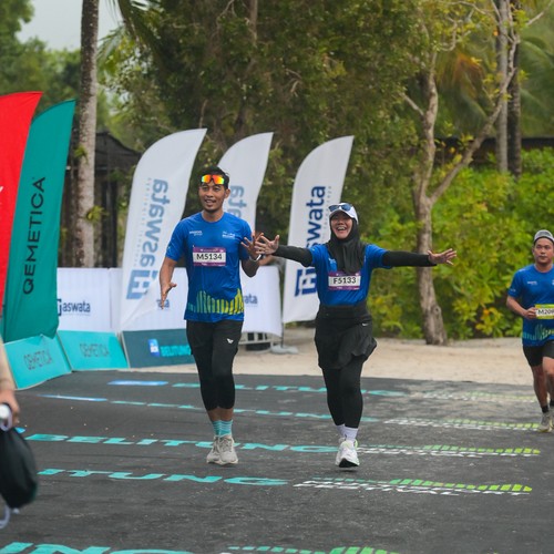 Race photo from Belitung Multisport Festival