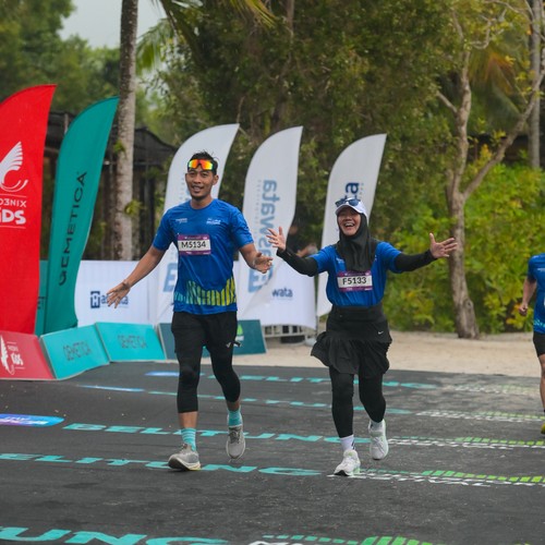 Race photo from Belitung Multisport Festival