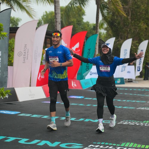 Race photo from Belitung Multisport Festival