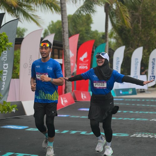 Race photo from Belitung Multisport Festival