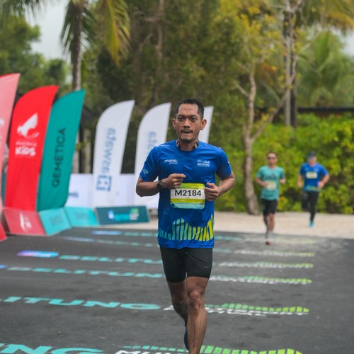 Race photo from Belitung Multisport Festival