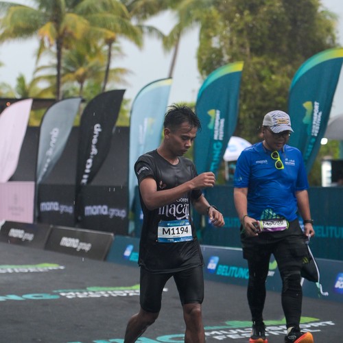 Race photo from Belitung Multisport Festival