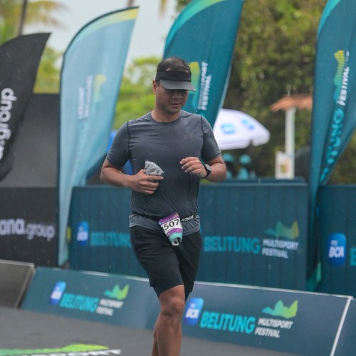 Race photo from Belitung Multisport Festival