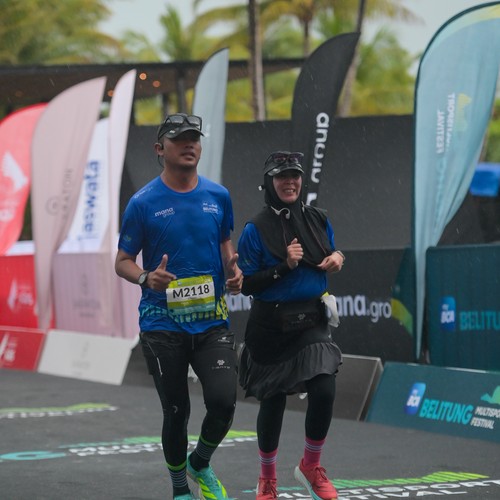 Race photo from Belitung Multisport Festival