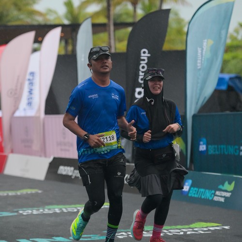 Race photo from Belitung Multisport Festival