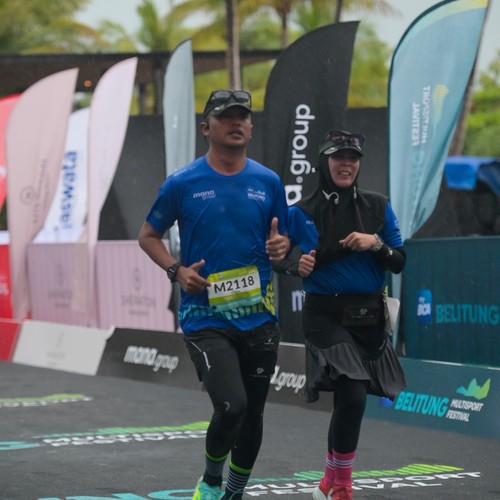Race photo from Belitung Multisport Festival