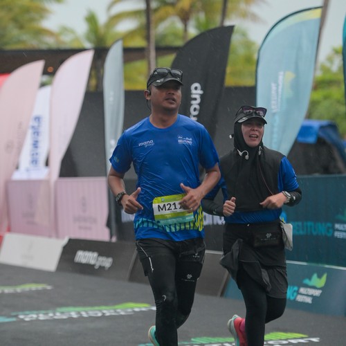 Race photo from Belitung Multisport Festival
