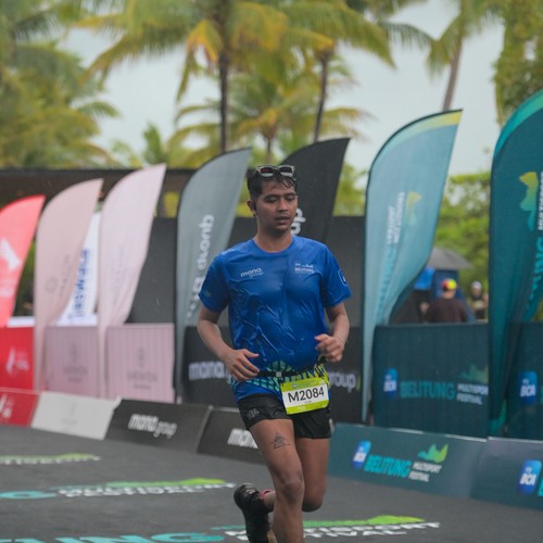 Race photo from Belitung Multisport Festival