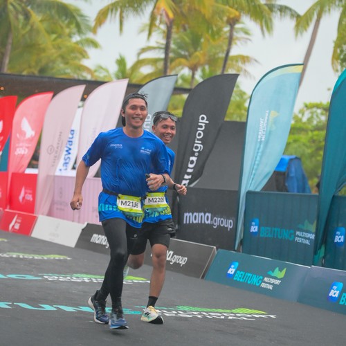 Race photo from Belitung Multisport Festival