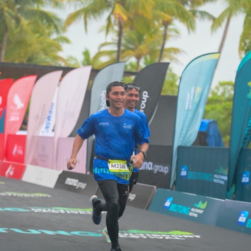 Race photo from Belitung Multisport Festival
