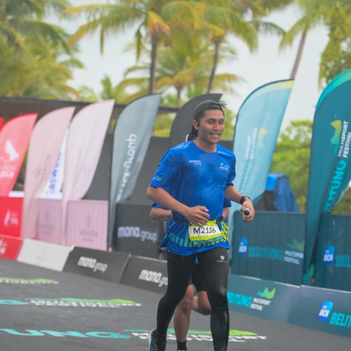 Race photo from Belitung Multisport Festival