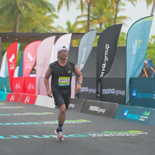 Race photo from Belitung Multisport Festival