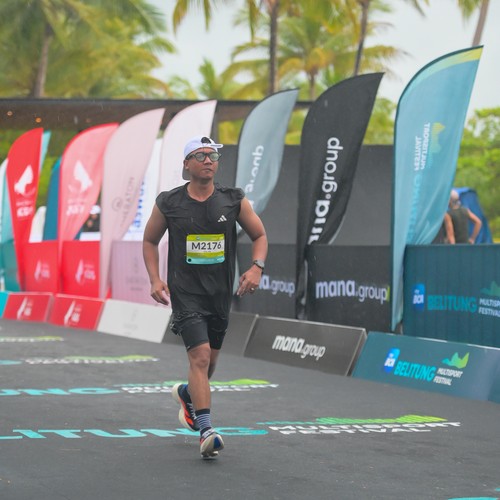 Race photo from Belitung Multisport Festival