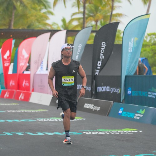 Race photo from Belitung Multisport Festival