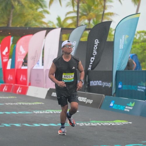 Race photo from Belitung Multisport Festival