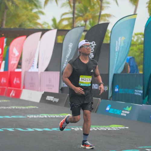 Race photo from Belitung Multisport Festival