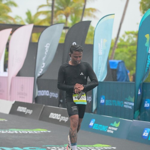 Race photo from Belitung Multisport Festival