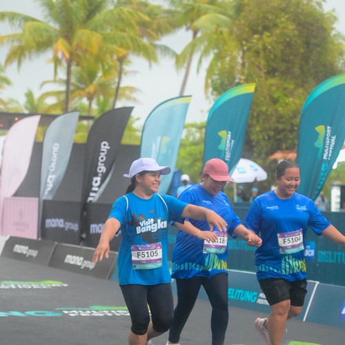 Race photo from Belitung Multisport Festival