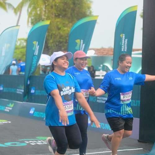 Race photo from Belitung Multisport Festival