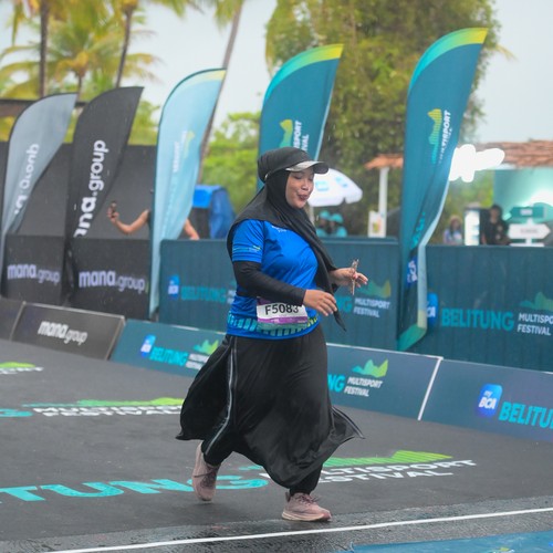 Race photo from Belitung Multisport Festival