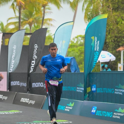 Race photo from Belitung Multisport Festival