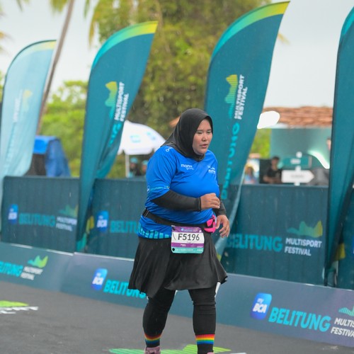 Race photo from Belitung Multisport Festival