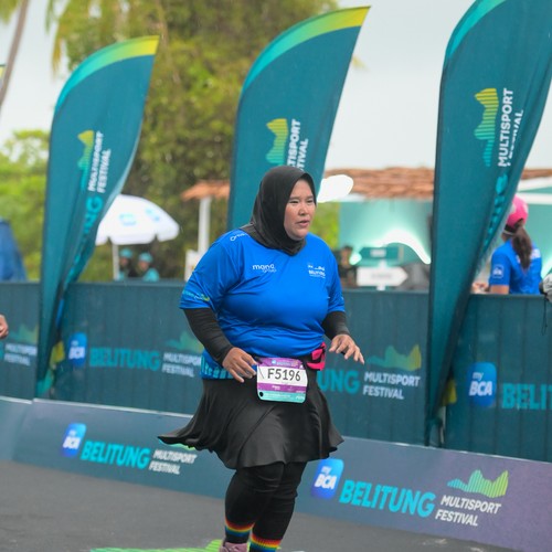 Race photo from Belitung Multisport Festival