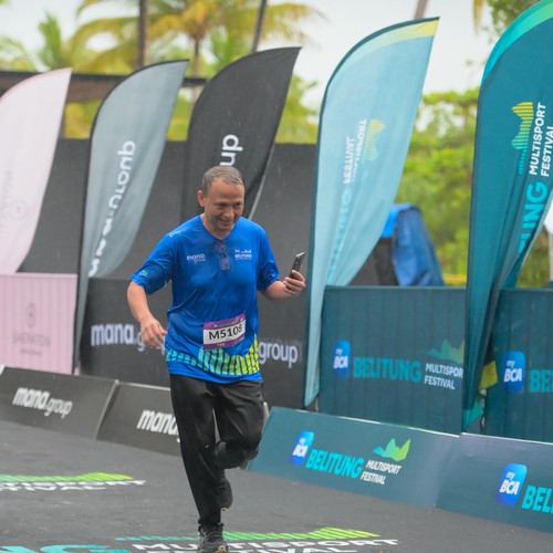Race photo from Belitung Multisport Festival