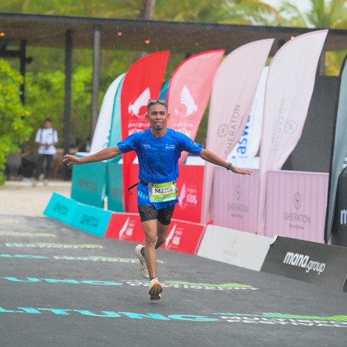 Race photo from Belitung Multisport Festival
