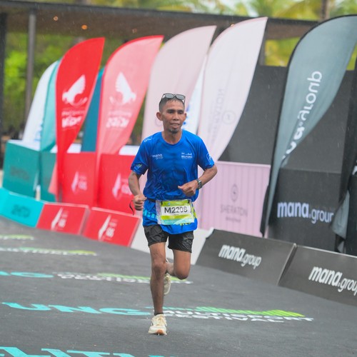 Race photo from Belitung Multisport Festival