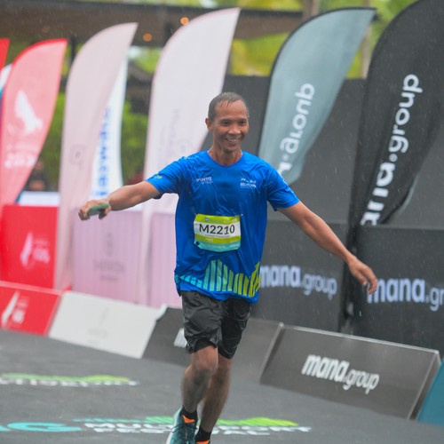 Race photo from Belitung Multisport Festival