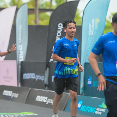 Race photo from Belitung Multisport Festival