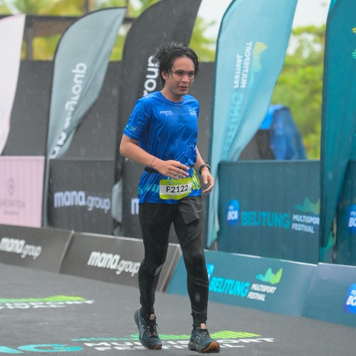 Race photo from Belitung Multisport Festival