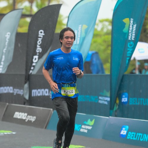 Race photo from Belitung Multisport Festival