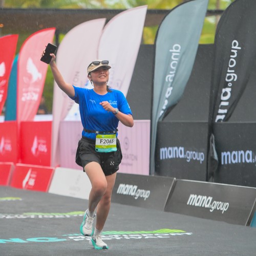 Race photo from Belitung Multisport Festival