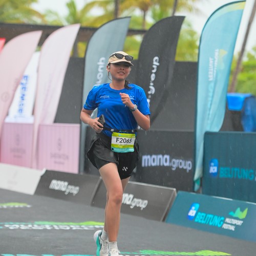 Race photo from Belitung Multisport Festival