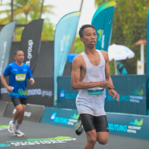 Race photo from Belitung Multisport Festival