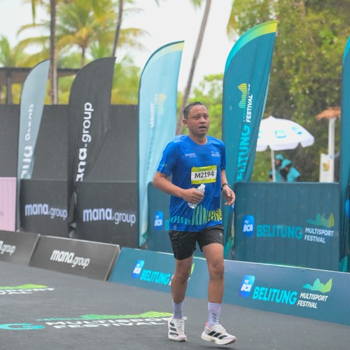 Race photo from Belitung Multisport Festival