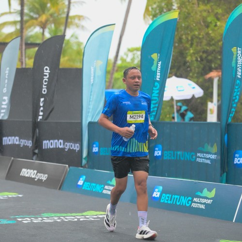 Race photo from Belitung Multisport Festival