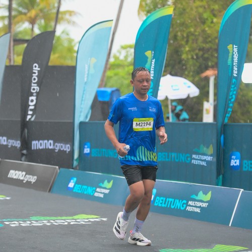 Race photo from Belitung Multisport Festival