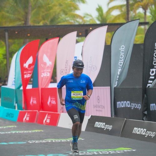 Race photo from Belitung Multisport Festival